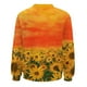 thumbnail image 2 of Gibobby Sudadera de mujer Sudadera de manga larga con cuello redondo para mujer(Amarillo,XL), 2 of 5