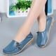 thumbnail image 4 of Zapatos planos informales de cabeza redonda para mujer, mocasines, zapatos de guisantes individuales informales de fondo suave Wmkox8yii  FOPL2303, 4 of 9