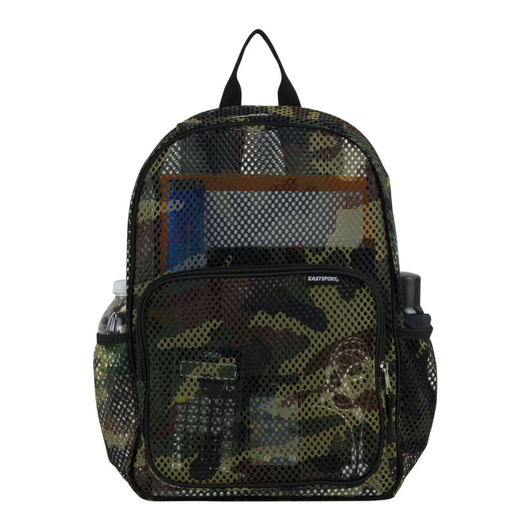 Eastsport Unisex Spirit Mesh Backpack, Camouflage Edge - Walmart.com