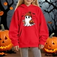 thumbnail image 2 of Mercatoo Boys Girls Oversized Sweatshirt 𝐏reppy Long Sleeve Cute Graphic Pullover Teen Halloween Beachwear Pumpkin Hoodies, 2 of 4