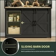thumbnail image 4 of Herture 60 Gallon Reptile Terrarium with Stand, Terrarium Enclosure with Acrylic Doors, Storage Cabinet with Barn Door, Mesh Lid & Power Outlet – Vivarium Habitat for Medium Reptiles Black PX05RTB, 4 of 6