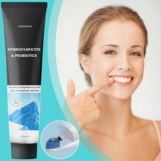 Larineco RemineralizingToothpaste, Fluoride-Free Nano Hydroxyapatite Toothpaste, Advanded Enamel Repair for Sensitive Teeth & Whitening