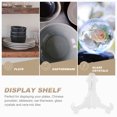 thumbnail image 4 of OULII 12Pcs Transparent Display Racks for Retailers Merchants Supermarket Shelf, 4 of 6