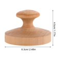 thumbnail image 2 of Wooden Tortilla Press Large Wood Tortilla Press Maker For Homemade Tortillera Roti Chapati Taco Pataconera Burritos Kitchen Use, 2 of 8