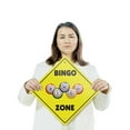 thumbnail image 3 of Bingo (2 Pack) Plastic Crossing Sign - 12 Inch X 12 Inch Xing Sign Gift Game Fun Numbers Board Hall Cards Social Night Prize Lucky Play Event, 3 of 4
