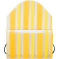 thumbnail image 2 of JAM Paper Striped Business Card Case with Elastic Closure, Yellow, 100/Pack, 2 of 4