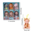 thumbnail image 3 of Lifelike Sleeping Doll Toy Soothing Vinyl Animal Clothing Figure for Bedroom Decoration and Home Ornament Peaceful Healing Visual Effect Doll, 3 of 7