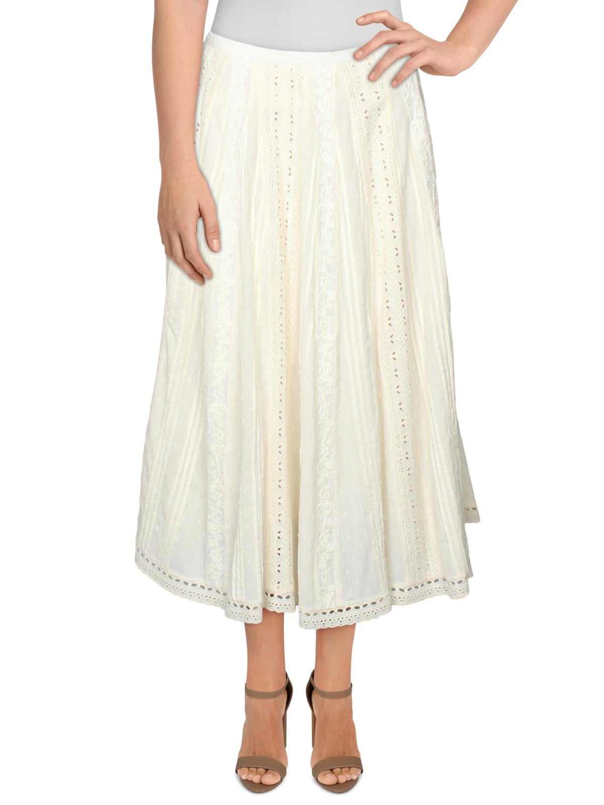 ralph lauren midi skirt