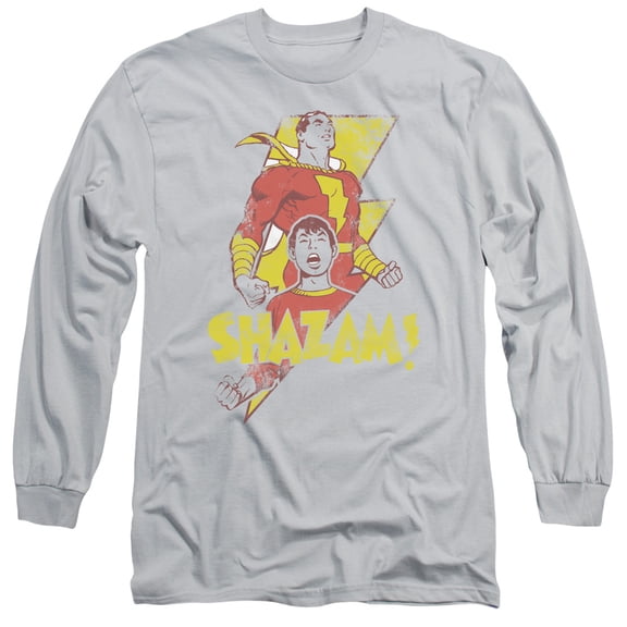 DC Comics Transformation-Long Sleeve Adult 18/1 Silver