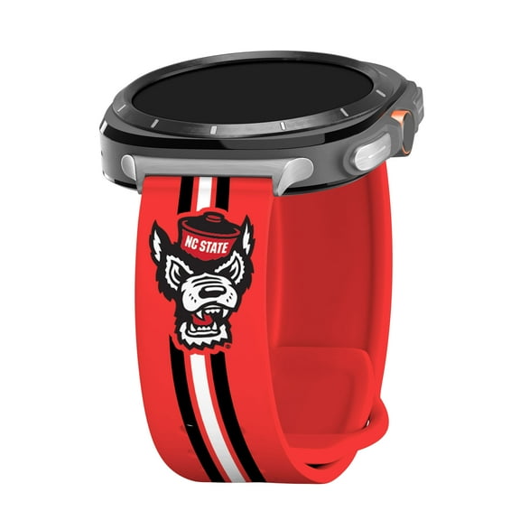 NC State HD Watch Band for Samsung Galaxy Watch Ultra 47mm (Long Stripes)