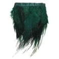 thumbnail image 1 of Fleco de Plumas de Gallo Uxcell, 2 Yardas 3-5" Fleco de Plumas Natural y Esponjoso para Manualidades [Verde Oscuro], 1 of 7