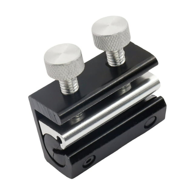 Lubricante de cadena de aleación de aluminio para cables de motocicletas, lubricador de cables para frenos de bicicletas. Negro Plata