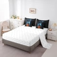 thumbnail image 5 of Homewish Guitar Print 7 Pieces Bedding Comforter Set,Rock Music Full Bedding Set,Musical Instrument Lovers Fitted Sheet Flat Sheet For Boys Kids,Ultra Soft Home Decor, 5 of 8