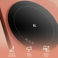 thumbnail image 2 of CIARRA CATIH1A-O Portable Induction Cooktop, Slim Single Electric Countertop Burner with Sensor Touch and Digital Time, Orange, 2 of 8