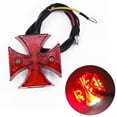 thumbnail image 1 of Universal Motorcycle Bike Cross LED Rear Tail Brake License Plate Light Lamp for Dirt Bike, 1 of 6