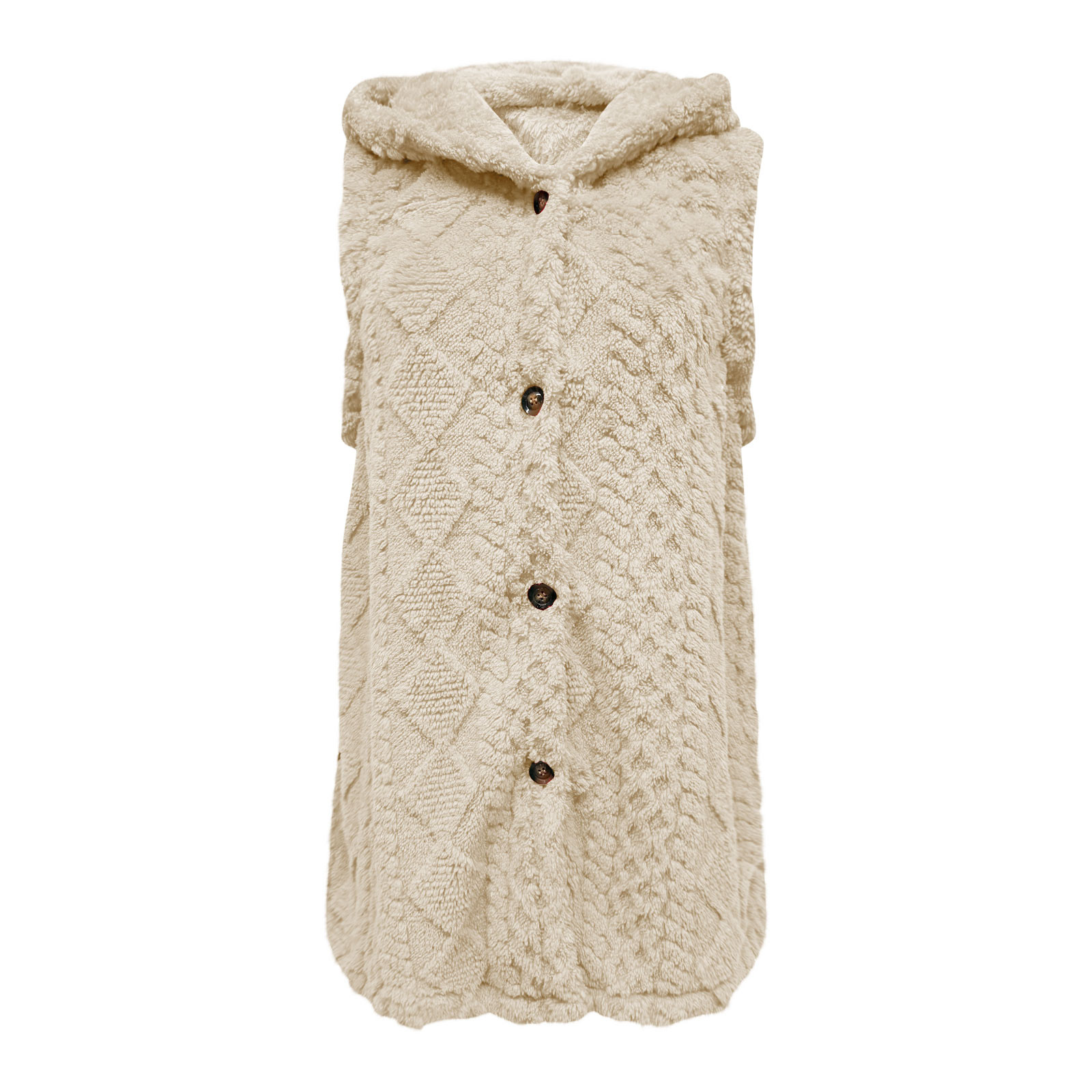 Gilet Sans Manches Femme Polaire - Chaud, Coupe Courte Avec Fermeture Éclair Et Poches - Pour Toutes Saisons