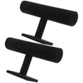 thumbnail image 3 of icolorfuled 2PCS Bangle Display Stand Hair Ties Storage Holder Jewelry T Shaped Bracelet Holder, 3 of 5