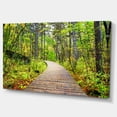 thumbnail image 2 of Promenade en Bois à Travers la Forêt - Impression sur Toile Paysage, 2 of 4