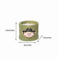 thumbnail image 3 of Fiudx Vela Aromática con Un Bonito Diseño de Cera Verde, Aroma Fresco y Duradero, Cuerpo de Taza Reutilizable, Ideal para Decorar El Hogar, Regalo de Cumpleaños o para Crear Un Ambiente Relajante. Pe, 3 of 6