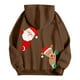 thumbnail image 4 of WILLBEST Sudadera con Capucha Merry Christmas para Mujer Sudadera con Capucha con Estampado Navideño Divertido Camiseta Navideña Informal de Manga Larga 357 Grande, 4 of 4