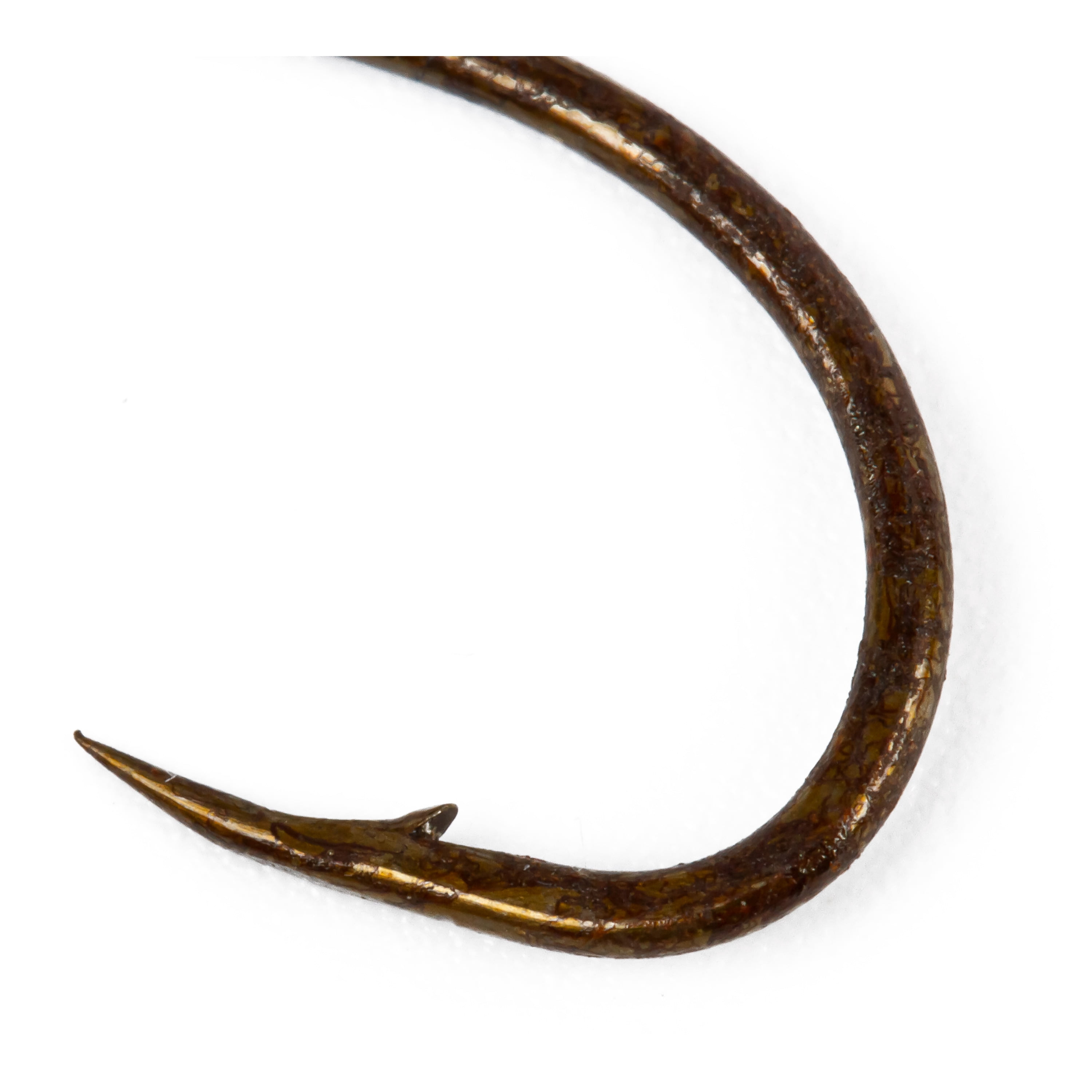 (12 pack) Ozark Trail Plain Shank Snelled Fishing Hooks, Size 4, 8-Pack