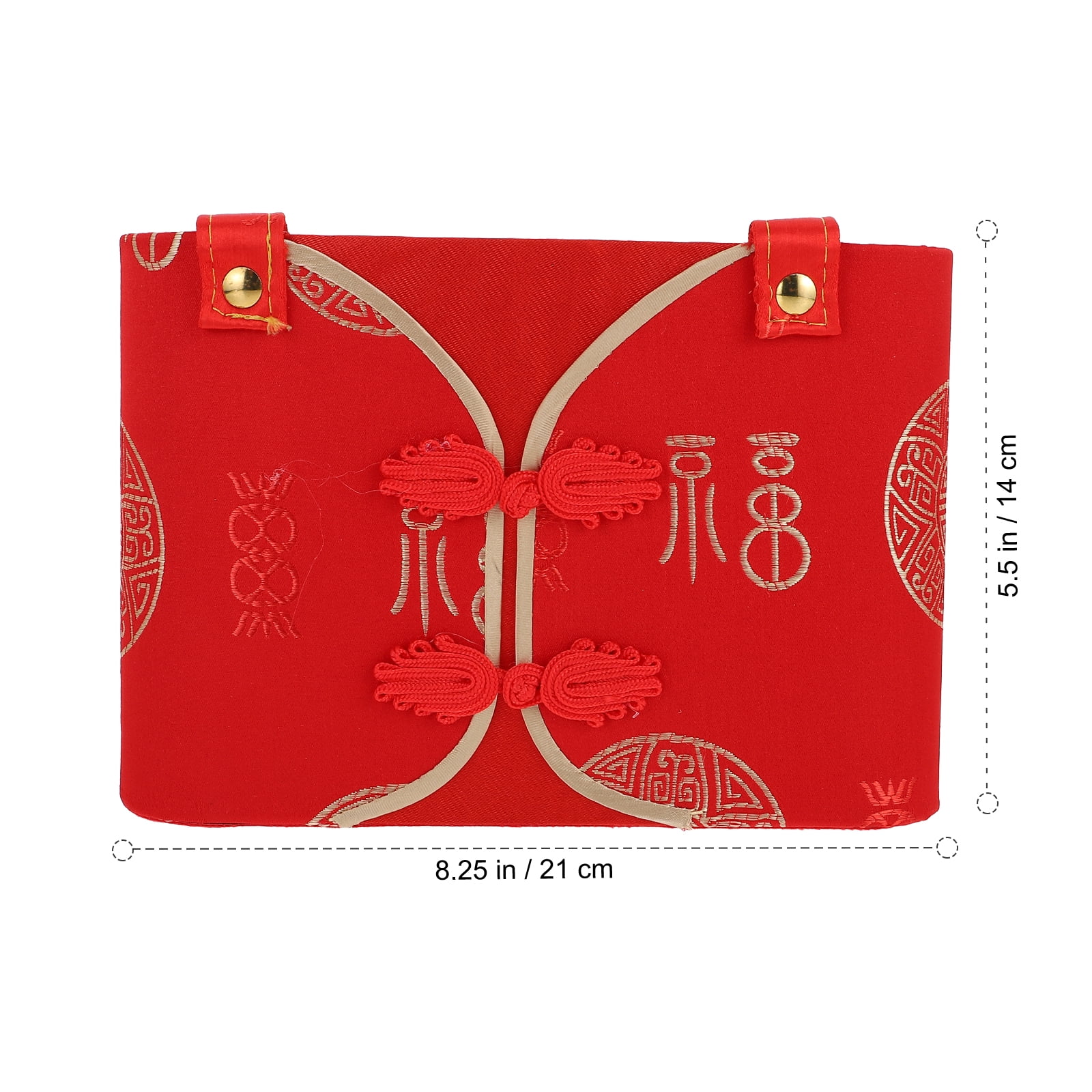 Jiyike 2pcs New Year Spring Festival Flower Bouquet Bags Flower Wrapping Bucket Gift Handy Bag