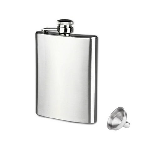 

Jmntiy 8oz Stainless Steel Pocket Hip Flask Alcohol Whiskey Liquor Screw Cap Funnels