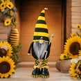 thumbnail image 3 of teapwant Decorative Spring Gnome With Telescopic Legs 44 58 Cm Standing Gnome Figures Spring Decoration For Women Party Home Spring Gnome Table Decoration Spring Summer, 3 of 8