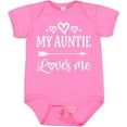 thumbnail image 3 of Inktastic Auntie Loves Me Baby Clothes Boys or Girls Baby Bodysuit, 3 of 5