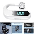 thumbnail image 4 of Gancho para la oreja de silicona con pantalla digital LED para auriculares blanco Sunnimix Auriculares bluetooth, 4 of 8