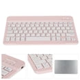 thumbnail image 1 of IOS Tablet Keyboard, Stable Connection Long Battery Life Small Portable Lock Screen Function Wide Compatibility PC Keyboard  for Tablet for PC Yellow,Blue,Pink,Green,Cyan, 1 of 7