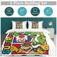thumbnail image 2 of Mario 3-Piece All Season Bedding Set, Comforter Set with Pillow Shams for Bedroom & Dorm Decor, Ideal Gifts for Women Men Teens Friends Family, 2 of 7