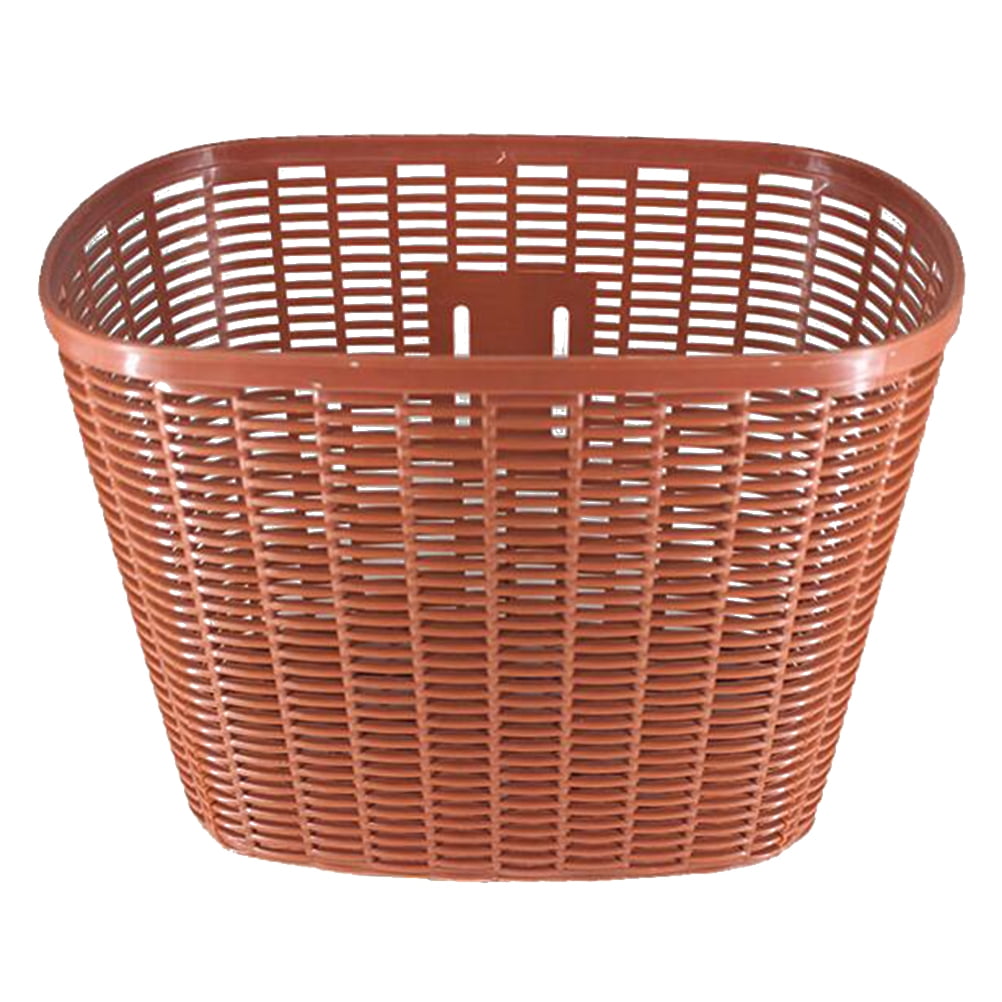 HOMEMAXS Rainproof Rustproof Basket Front Handlebar Plastic Bike