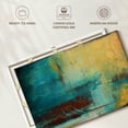 thumbnail image 6 of Elephant Stock Distant Limit Wall Art - Horizontal Canvas Wall Art - Living Room Wall Decor - Abstract Canvas - Turquoise And Teal Decor By Erin Ashley - 12" x 8", 6 of 8