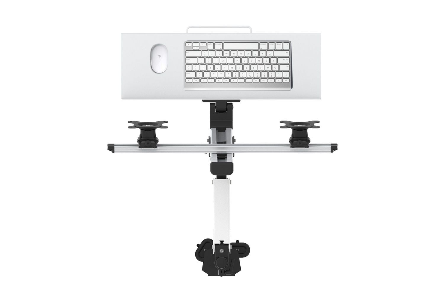 Rocelco Dual Monitor Arm for EFD (Silver)