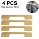 thumbnail image 1 of Tiradores para muebles de 4 piezas, mate, Tiradores para muebles de acero inoxidable para puertas de armarios de cocina, tiradores de barandilla con tiradores de tornillo, mate Vhermosa 221038-4, 1 of 8