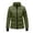 *Army Green, variant on ClodeEU Women's Lightweight Puffer Jacket ,Stand Collar Quilted Jacket With Pockets,Casual Warm Slim Jacket Army Green,Womens Plus L
