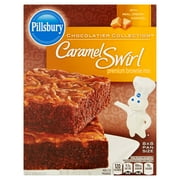 Pillsbury: Fudge Supreme Caramel Swirl Brownie Mix, 14.6 Oz