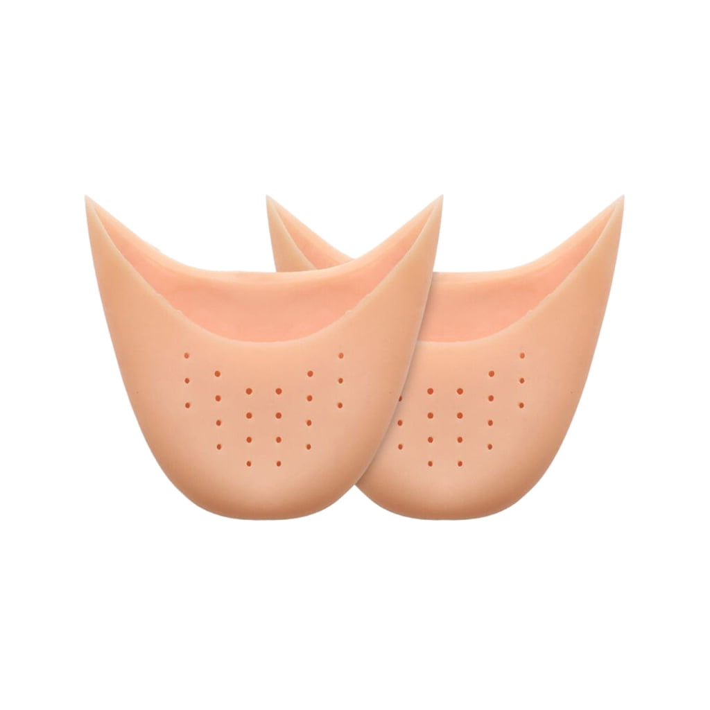 Toe Protector Silicone Gel Pointe Toe Caps Cover Soft Toe Pads Protectors for Ballet Shoes Women Girls Foot Care Tool