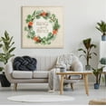 thumbnail image 2 of Stupell Industries Sweet Home Seasonal Wreath Graphic Art Gallery Wrapped Canvas Print Wall Art, Design by Jennifer Pugh, 2 of 3
