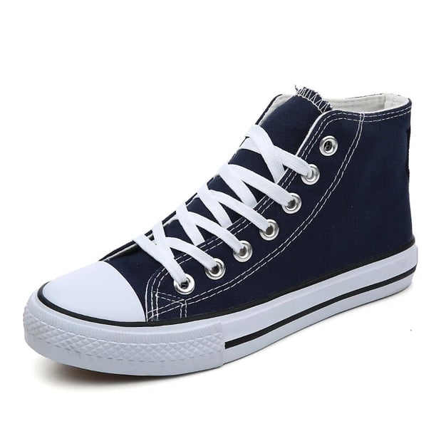 Zapatillas de lona con cordones para hombre y mujer, zapatos de deporte informales, cómodos y transpirables, vulcanizados, a la moda, 1 unidad