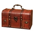 thumbnail image 4 of BEADCEST Home Storage Box Wooden Retro Design Organization 1Pcs, 4 of 7