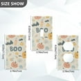 thumbnail image 7 of Yayeee Blank Wall Plate Cover 1-Gang 4.5"x2.7" Home Unused Decorative Outlet, Halloween Cute Pumpkins, 7 of 7