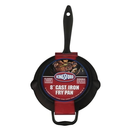 KINGSFORD 8" CAST IRON FRY PAN