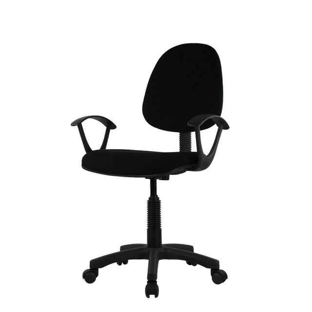 Silla de Oficina Secretarial Giratoria 009 Negro Mundo In Home Office