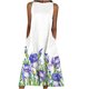 thumbnail image 2 of ICHUANYI Clearance Fashion Women Prints Comfy Summer Round Neck Ladies Pockets Sleeveless Dress(Green, M) ICHUANYI WER2023081016494, 2 of 6