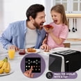 thumbnail image 4 of Pantalla táctil Toaster Inspirex con 2 ranuras extra anchas, color negro, 4 of 9
