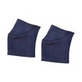 thumbnail image 1 of 2 protectores de zapatos de pole dance, protectores de zapatos de stripper, de gamuza, antideslizantes, para accesorios profesionales de vestuario. Azul marino XL, 1 of 8