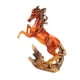 thumbnail image 4 of Estatua de caballo marrón para decoración de escritorio, adorno Fengshui de 6,8 x 2,5 x 8,2 pulgadas para estantes, porches, estanterías o, 4 of 9
