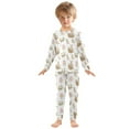 thumbnail image 3 of joogoo Easter Rabbit Pajamas Set Long Sleeve Soft Cotton Sleepwear 2 Piece 18M, 3 of 7
